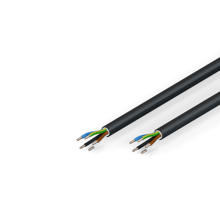 Beckhoff ZB9050-0007 Power cable, PUR, 5 x 15 mm², drag chain suitable, black Turkiye