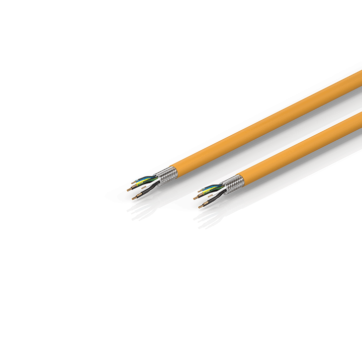 Beckhoff ZK4509-8025-zzzz Motor connection cable 4 mm² not assembled, drag-chain suitable Turkiye