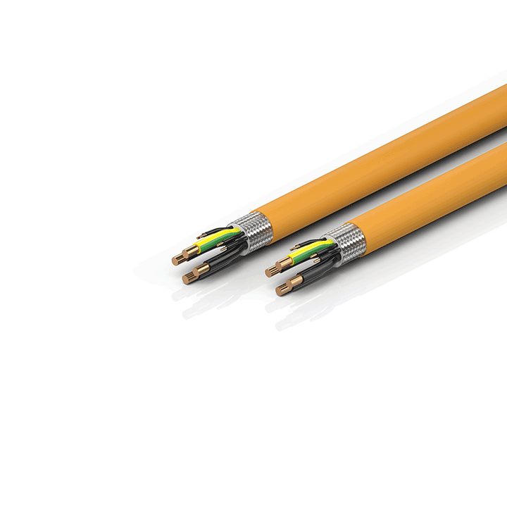 Beckhoff ZK4509-0018-0zzz Motor connection cable 16 mm² not assembled, drag-chain suitable Turkiye