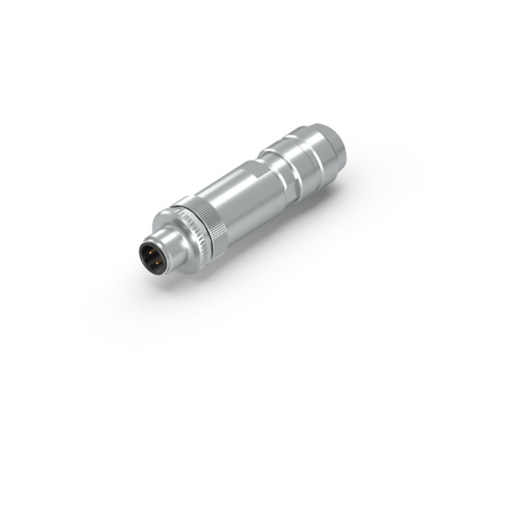 Beckhoff ZS1090-0004 M12 plug field assembly, IP67, shielded Turkiye