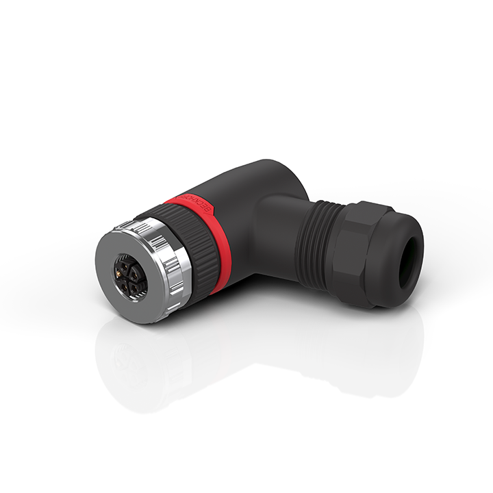 Beckhoff ZS2020-2741 M12, socket, field assembly, IP67, unshielded Turkiye