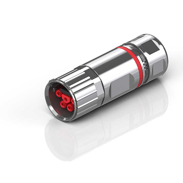 Beckhoff ZS7300-0023 Plug, field assembly, Power, IP65/67, 5 power contacts contained: Type ZS7000-C010 Turkiye
