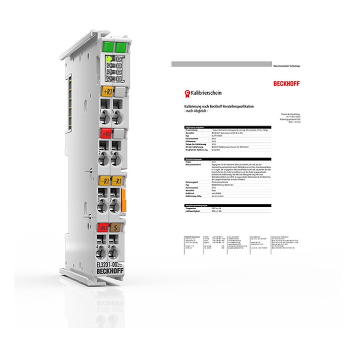 Beckhoff ZS9001 Recalibration service Turkiye