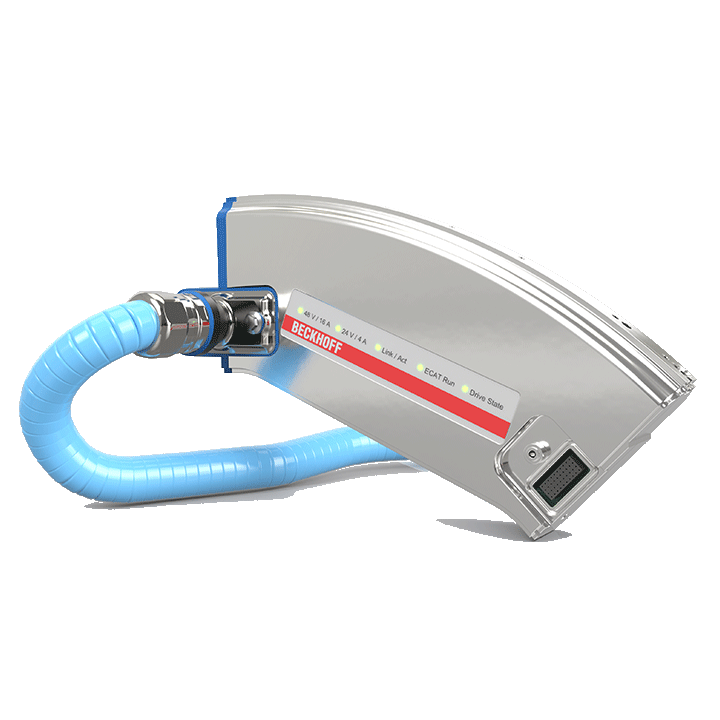 Beckhoff ATH2041 Motor module, 45° curved segment, with straight infeed Turkiye