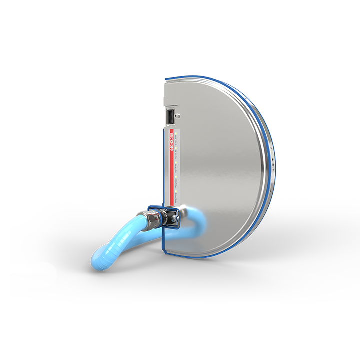 Beckhoff ATH2051 Motor module, 180° curved segment, with straight infeed Turkiye
