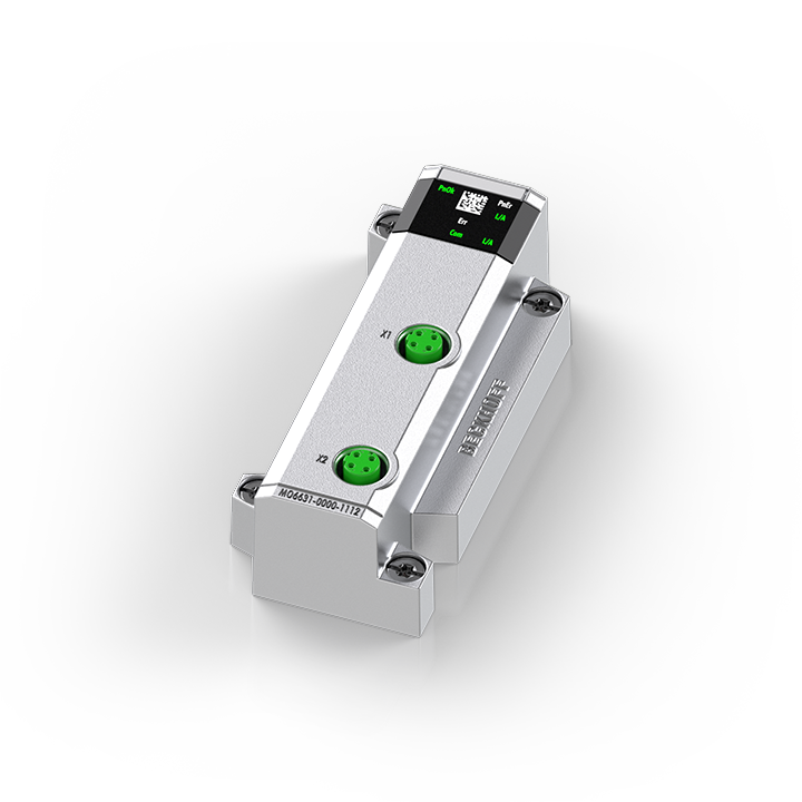 Beckhoff MO6631-0000-1112 I/O module, 2-port communication interface, PROFINET RT, controller, M12, D-coded Turkiye