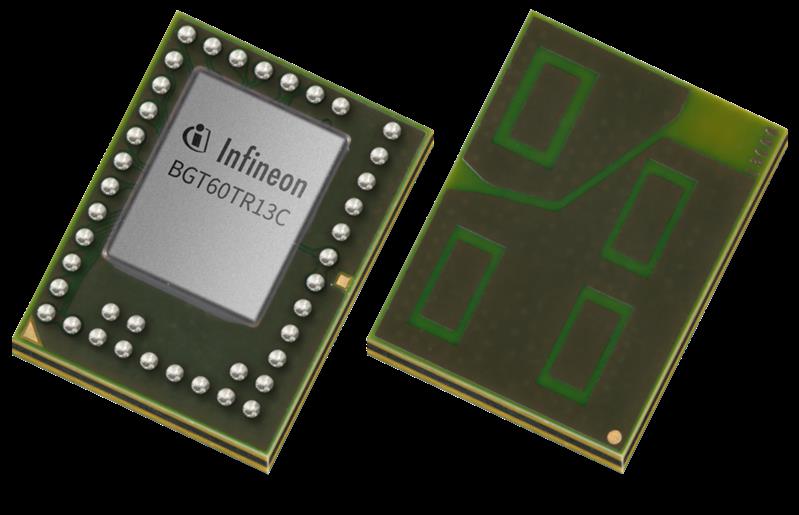 Infineon BGT60TR13C XENSIV™ 60GHz radar sensor for advanced sensing Turkiye