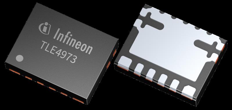 Infineon TLE4973-AE35S5-S0001 2%, 45 - 55V, ISO 26262-compliant Turkiye