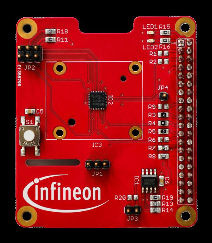 Infineon OPTIGA TPM 9672 RPI EVAL Turkiye