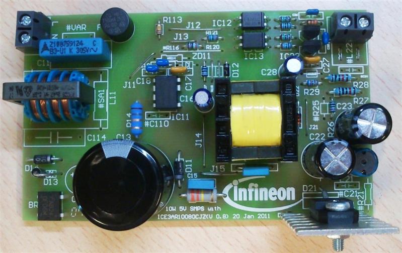 Infineon EVALSF3R-ICE3AR10080CJZ Turkiye