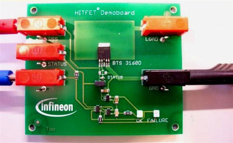 Infineon DEMOBRD BTS3160D V1.1 Turkiye