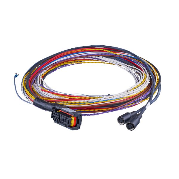 IFM ecomatDisplay/Cable/40p/O2M2/2X M16 2 analog kamera için AMP konektörlü bağlantı kablosu Turkiye