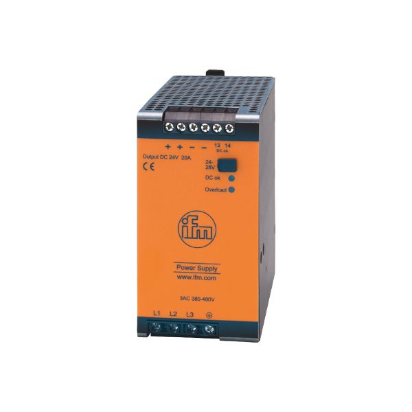 IFM PSU-3AC/24VDC-20A Anahtarlamalı güç kaynağı 24 V DC Turkiye