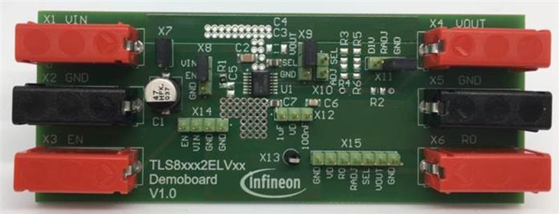 Infineon TLS835B2ELVSE BOARD Turkiye