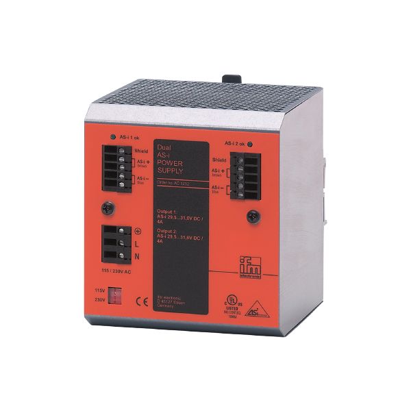 IFM PowerSupply 230VAC 2x4A AS-Interface güç kaynağı Turkiye