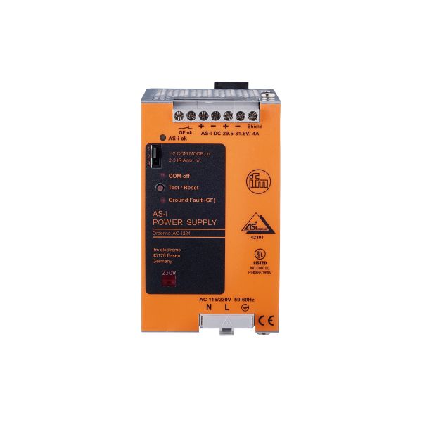 IFM PowerSupply 115/230VAC 4A AS-Interface güç kaynağı Turkiye