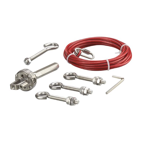 IFM Rope Kit Stainless Steel 10m Güvenli ipli E-STOP için ip gerilim seti Turkiye