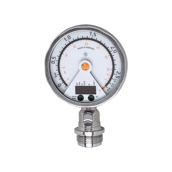 IFM PG-2,5-REA01-MFRKG/US/      /P Analog göstergeli düz diyaframlı basınç sensörü Turkiye