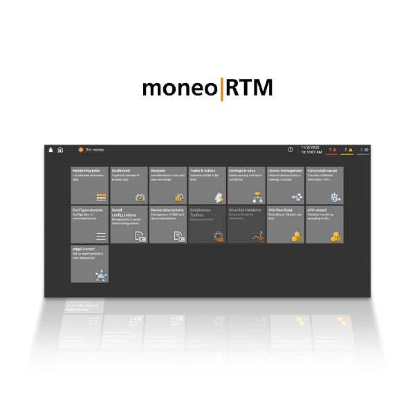 IFM moneo RTM package License durum izleme uygulaması ayarı için yazılım paketi lisansı Turkiye