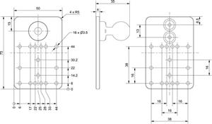 Leuze BTK IVS 1048 Montaj ünitesi