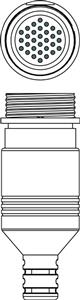 Leuze S U-M30-30A-M Konnektör