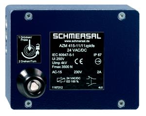 Schmersal AZM 415-11/02ZPKFE 24VAC/DC Turkiye