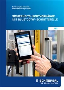 Schmersal Saftey light curtains with bluetooth interface Turkiye