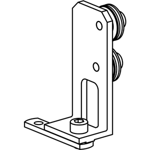 TR Electronic 49-995-362 Guide pulley, two-way (90° turned) WDS-5000