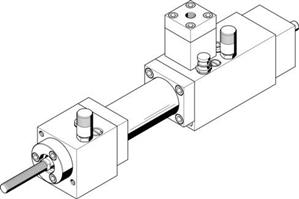 Festo YZL-250 Hydraulic cushioning cylinder
