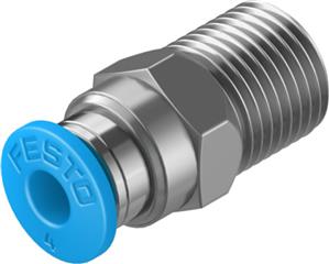 Festo QS-1/8-4-100 Çabuk Bağlantı Rakoru