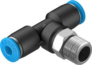 Festo QST-1/8-4-100 T-Çabuk Bağlantı Rakoru
