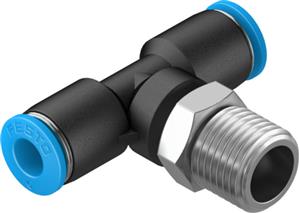 Festo QST-1/4-6-100 T-Çabuk Bağlantı Rakoru