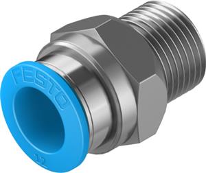 Festo QS-3/8-12 Çabuk Bağlantı Rakoru