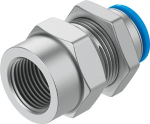 Festo QSSF-1/4-8-B Perde Geçiş Rakoru (Çabuk Bağlantılı)