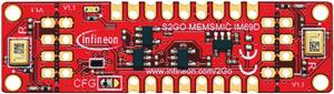 Infineon S2GO MEMSMIC IM69D Boards with two high-performance digital MEMS microphones and ready to use Arduino library Turkiye