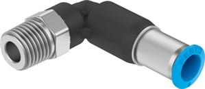 Festo QSKL-1/4-8 L-Çabuk Bağlantı Rakoru (Kendinden Kilitlemeli)