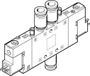 Festo CPE18-M1H-5JS-QS-10 Selenoid valf Turkiye