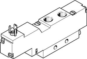 Festo MEBH-5/2-1/8-S-B Selenoid valf