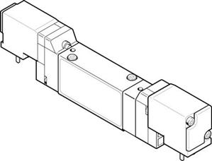Festo MEH-5/3E-5,0-I-B Selenoid valf Turkiye