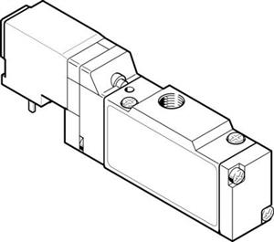 Festo MEH-3/2-1/8-P-I-B Selenoid valf