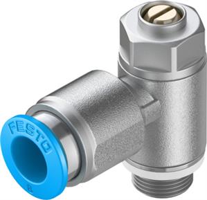 Festo GRLA-1/8-QS-8-D Tek yönlü akış kontrol valfleri Turkiye
