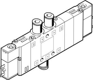 Festo CPE14-M1BH-5/3G-QS-8 Selenoid valf Turkiye