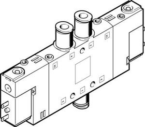 Festo CPE14-M1BH-5J-QS-6 Selenoid valf