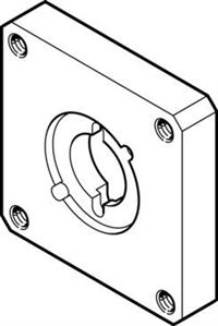 Festo EAMF-A-28A/B-55A Motor flange Turkiye