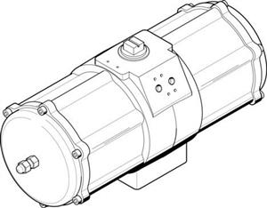 Festo DAPS-3840-090-R-F16 Döner Silindir|çeyrek dönüşlü aktüatör