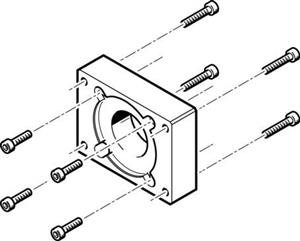 Festo EAMF-A-38B-42A Motor flanşı Turkiye