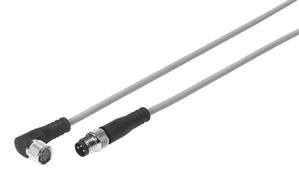 Festo NEBV-M8W4L-E-10-M8G3 Bağlantı kablosu