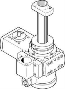 Festo EHMB-25-100 Döner doğrusal modüller|Çevirme-kaldırma modülü|Döner kaldırma modülü Turkiye