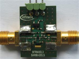Infineon BFR843EL3 BOARD Turkiye