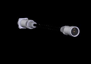 Euchner 23POL/10M/METALLAUSFUEHRUNG Extension cable 23-core, straight Turkiye